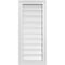 Ekena Millwork Vertical Surface Mount PVC Gable Vent: Functional, w/ 2"W x 1-1/2"P Brickmould Frame, 14"W x 32"H GVPVE14X3202SF - alternate 1